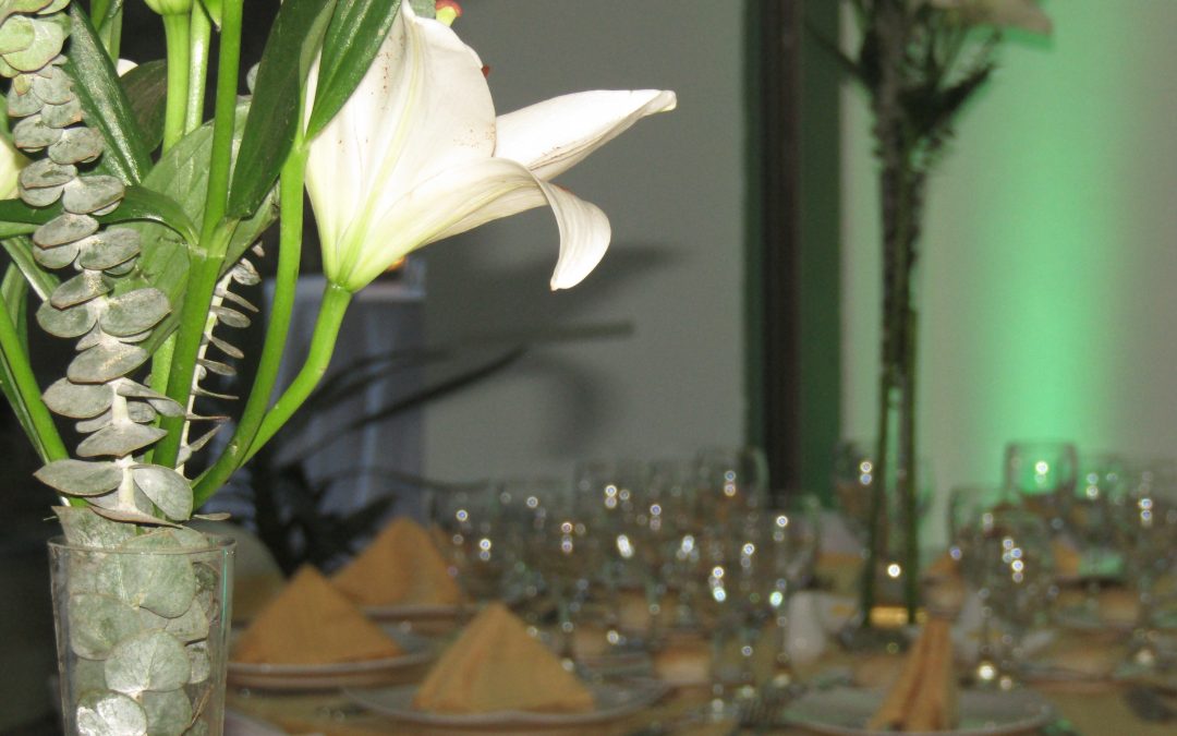 Aniversario 50 años de matrimonio,cena y coctail.